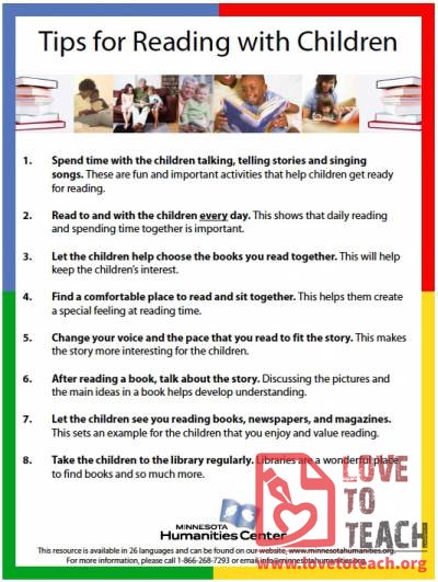 Tips for Reading with Children