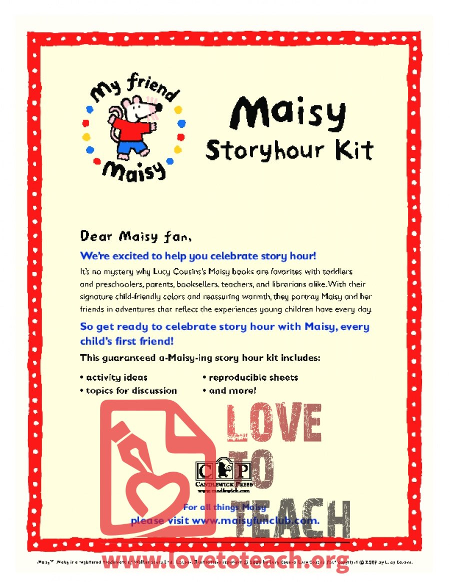 Maisy Story Hour Kit