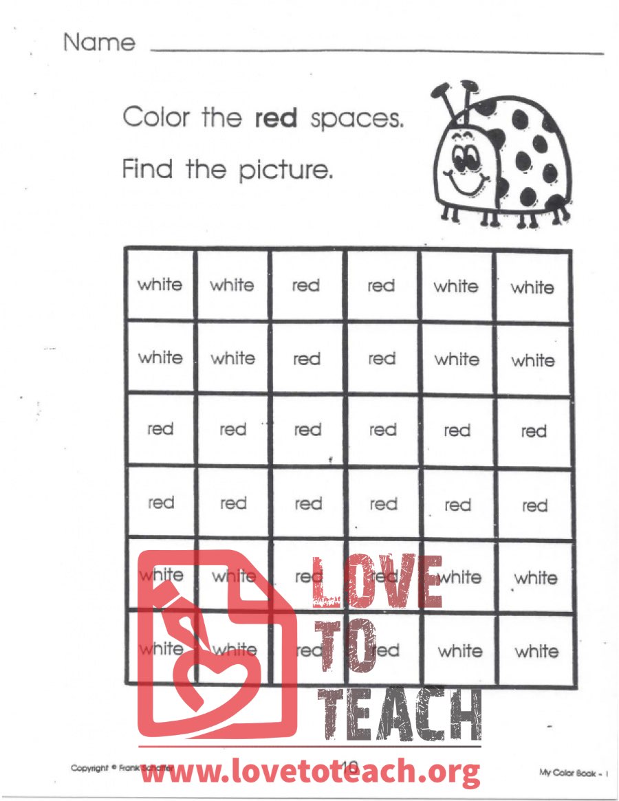 My Color Book - Red