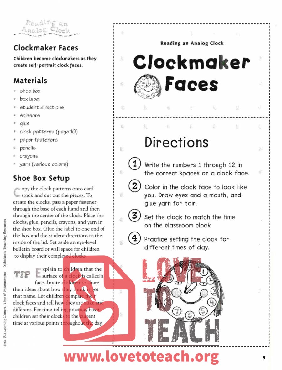 Clockmaker Faces