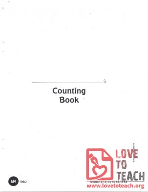 Counting Book - 0-12