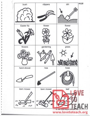 Gardening Tools Worksheet