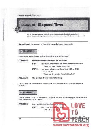 Elapsed Time Examples