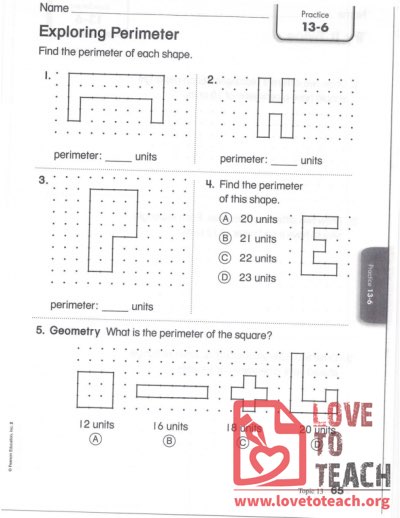 Exploring Perimeter