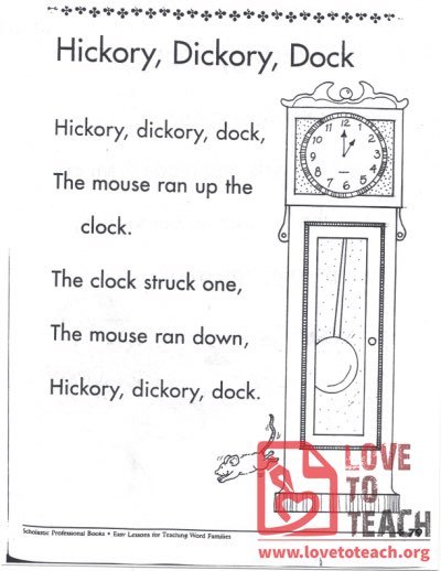 Hickory Dickory Dock