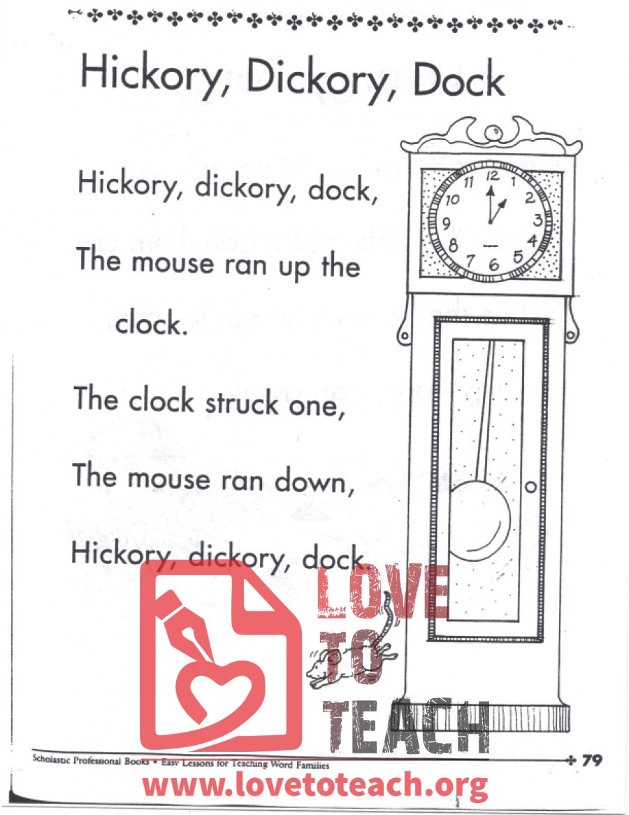 Hickory Dickory Dock