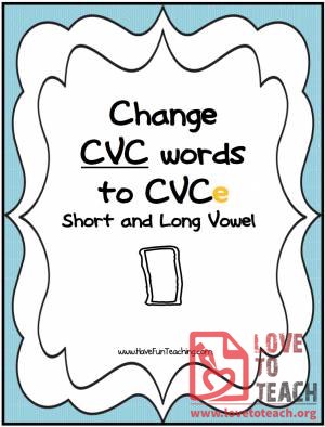 CVCe Words (Short and Long Vowel I)