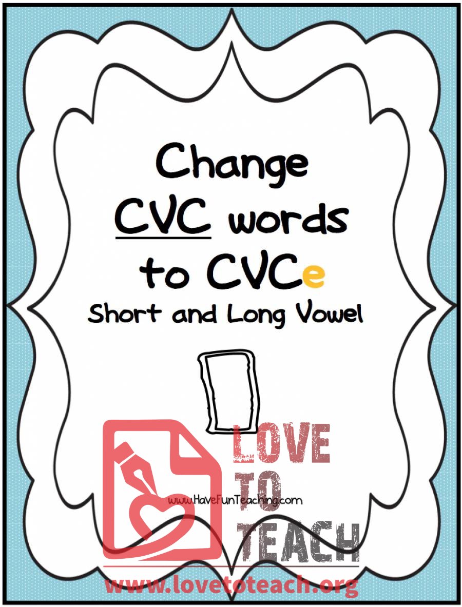 CVCe Words (Short and Long Vowel I)