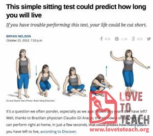 This Simple Sitting Test Could Determine How Long You Live