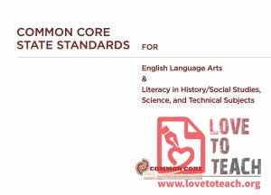 Common Core State Standards and Explanations - ELA