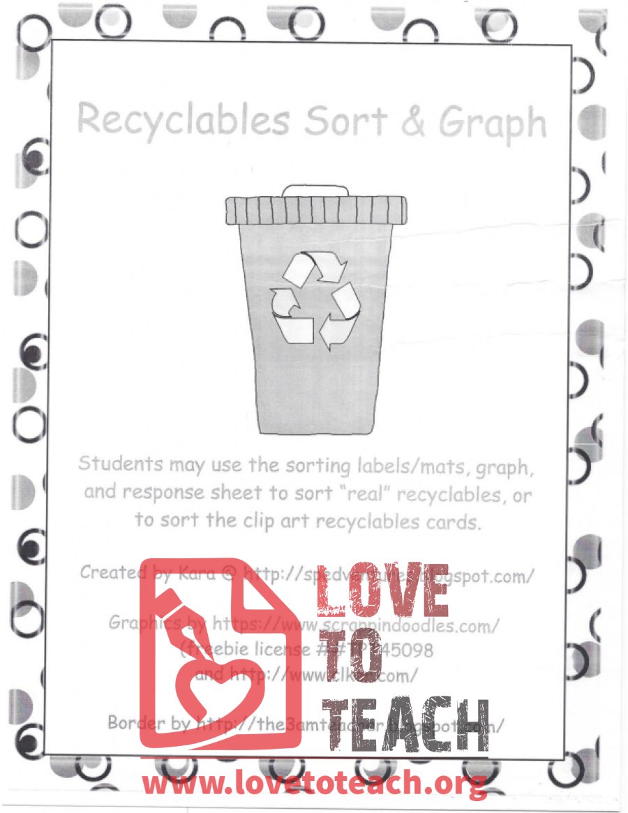 Recyclables Sort and Graph
