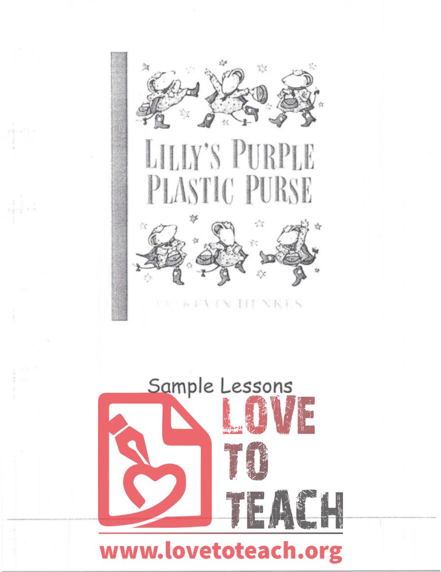 Lilly&#039;s Purple Plastic Purse - Sample Lessons