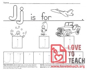 Jj Letter Pattern