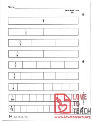 Fraction Strips