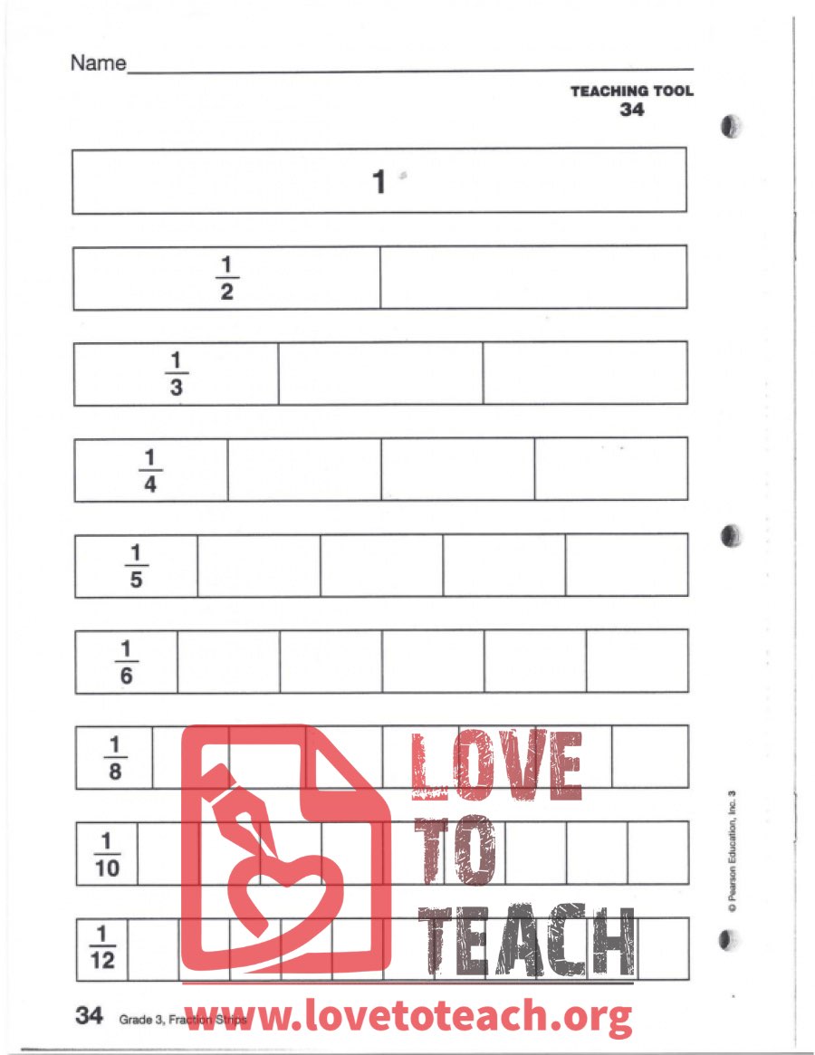 Fraction Strips