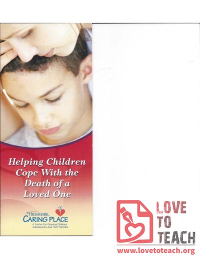 Helping Children Cope With The Death Of A Loved One