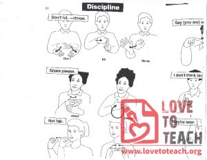 Sign Language - Discipline