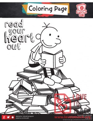 Diary of a Wimpy Kid Coloring page