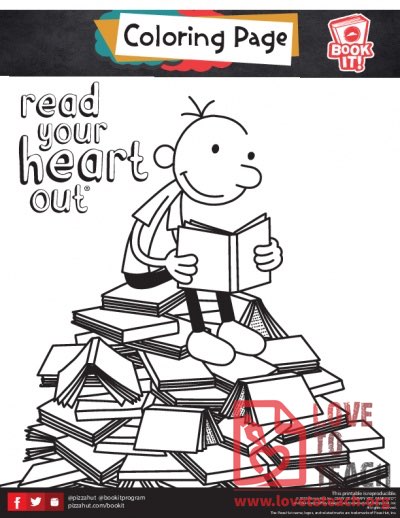 Diary of a Wimpy Kid Coloring page