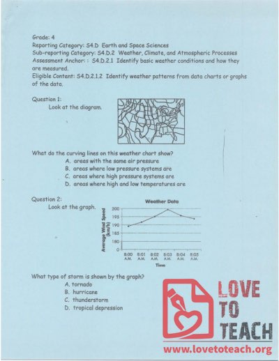 Grade 4 - Earth and Space Sciences