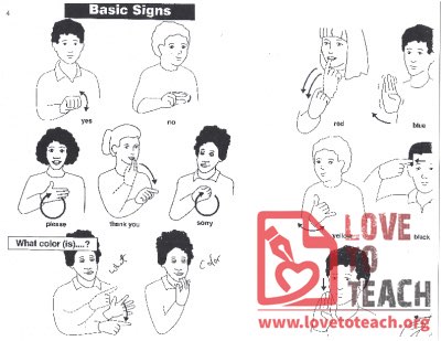 Sign Language - Basic Signs