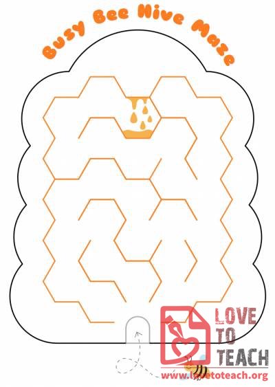 Busy Beehive Maze