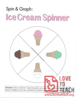 Spin &amp; Graph - Ice Cream Spinner