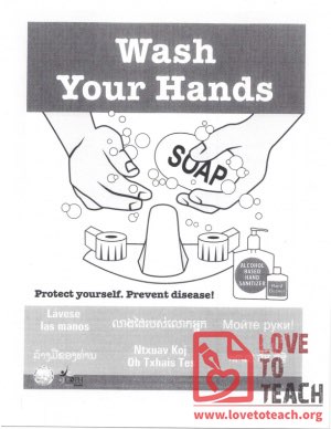 Wash Your Hands - Multilingual