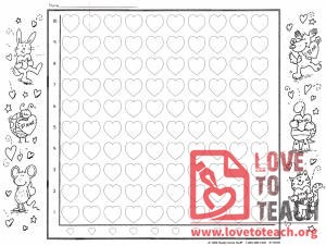 Valentine&#039;s Day Graphing Activity