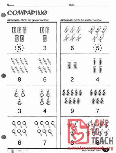 Picture Math - Comparing Bundle