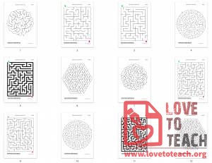 20 Mazes