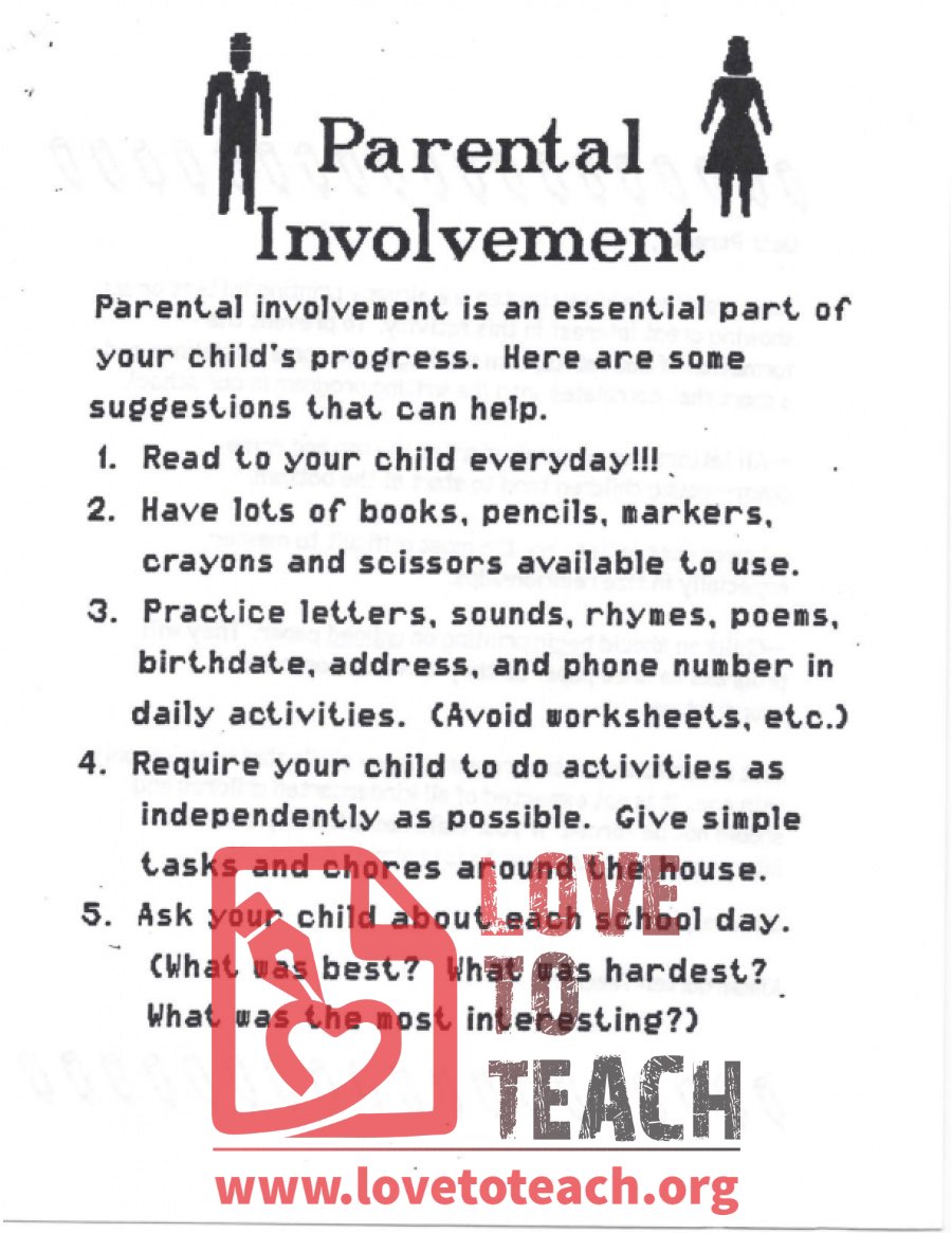 Parental Involvement