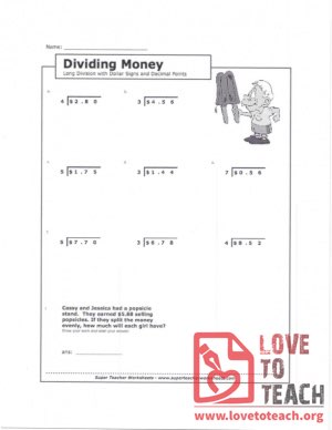 Dividing Money