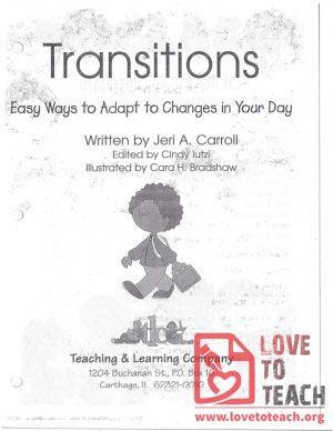 Transitions - Easy Ways to Adapt to Changes into Your Day