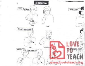 Sign Language - Bedtime