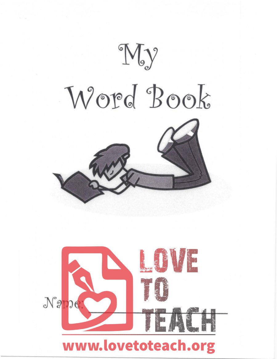 My Word Book - 1st Grade Sight Words