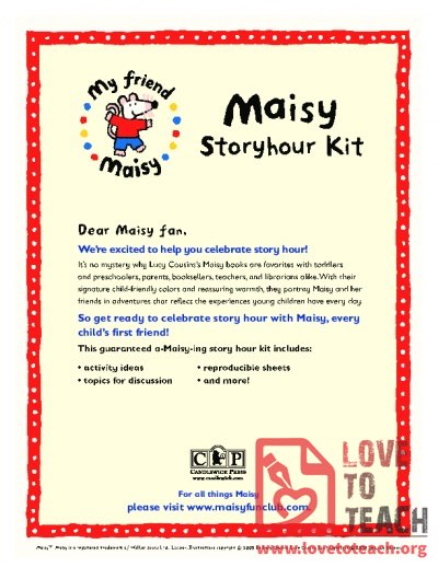 Maisy Story Hour Kit