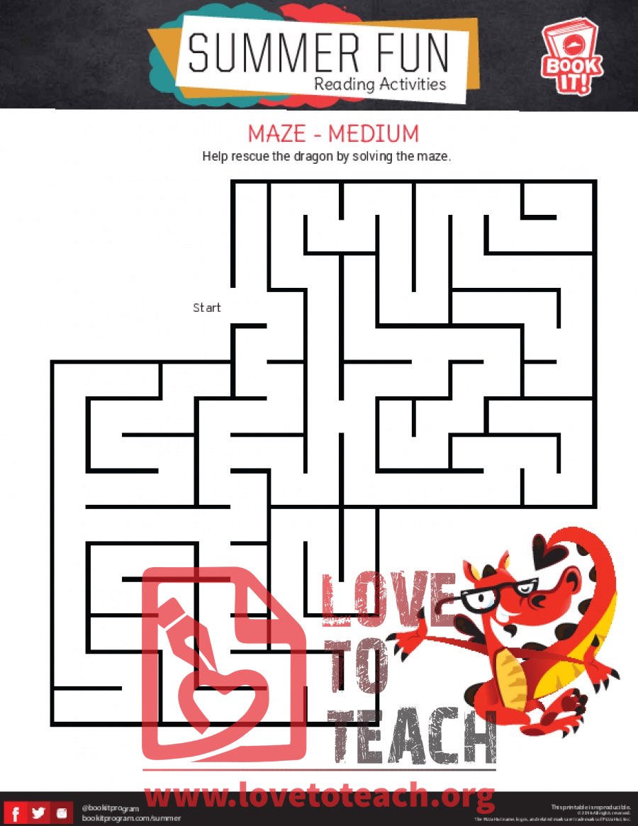 Maze medium