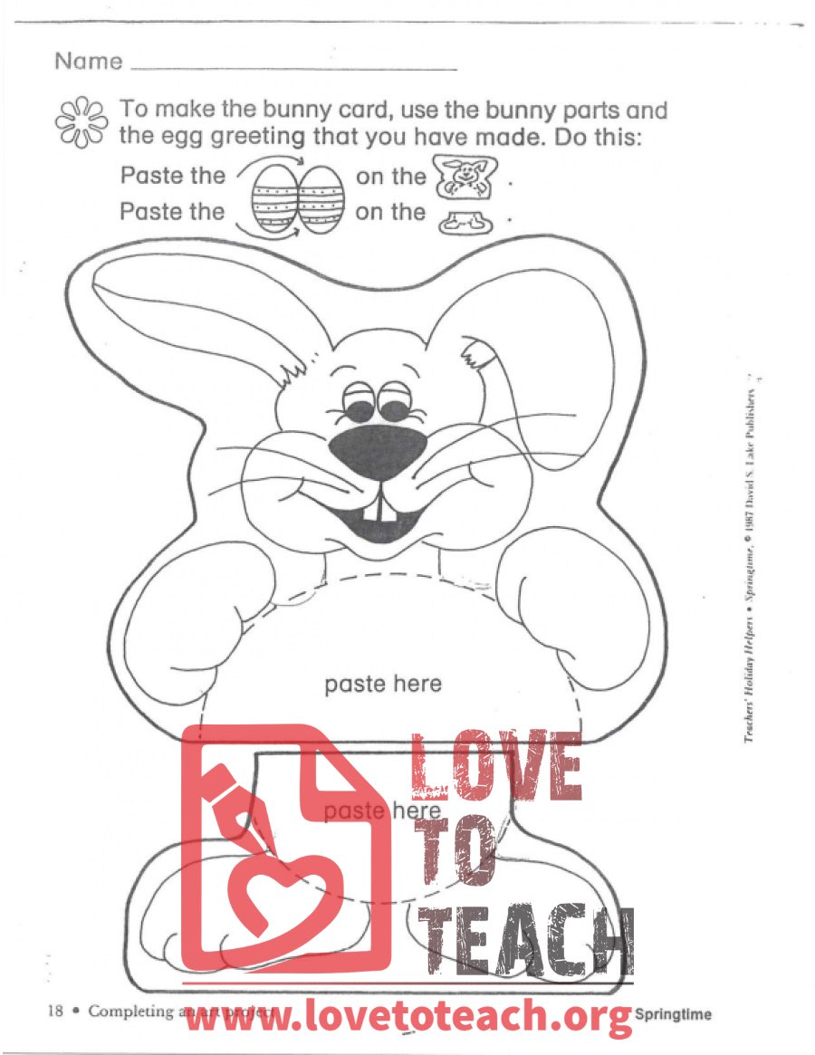 Bunny Card