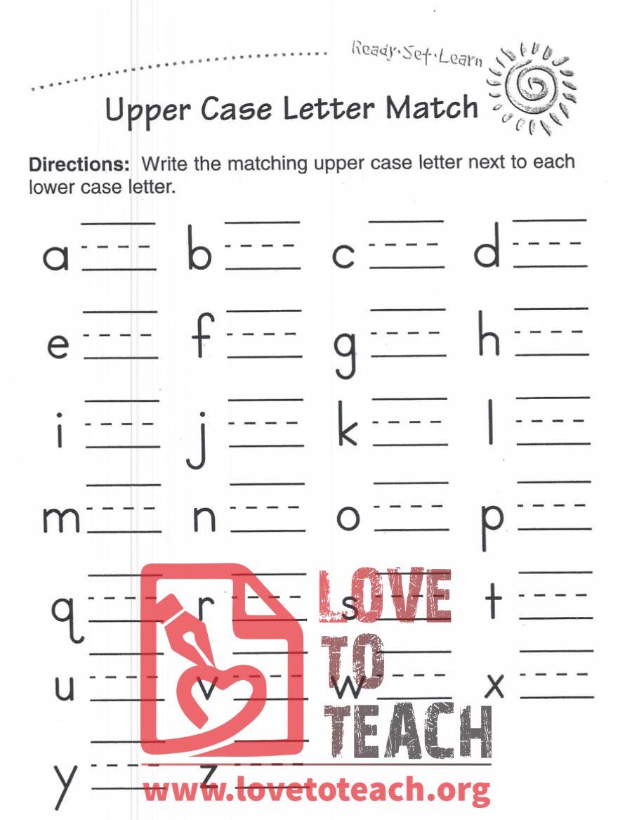 Upper Case Letter Match