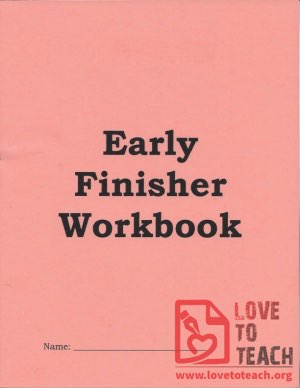 Early Finisher Workbook