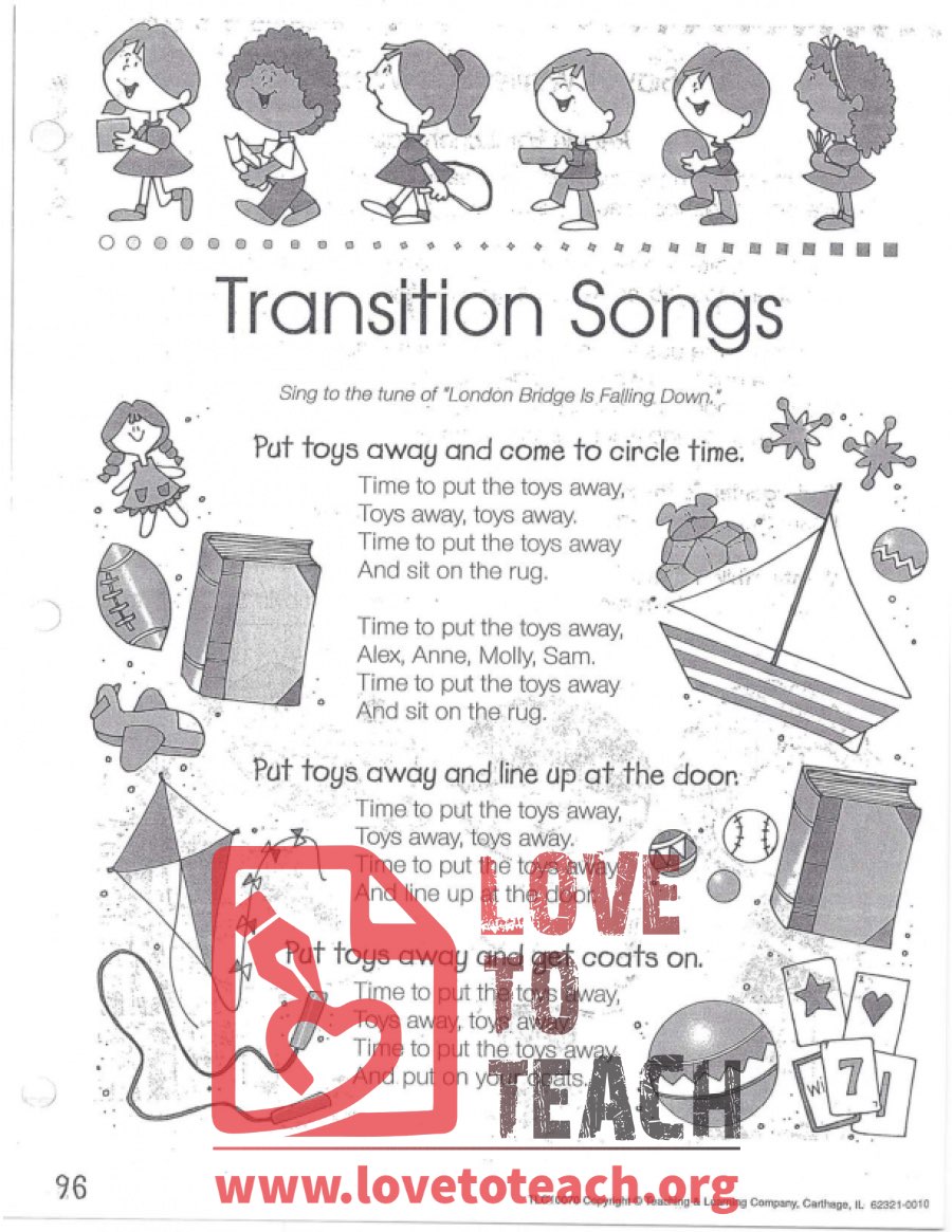 Transition Songs - Cleaning Up