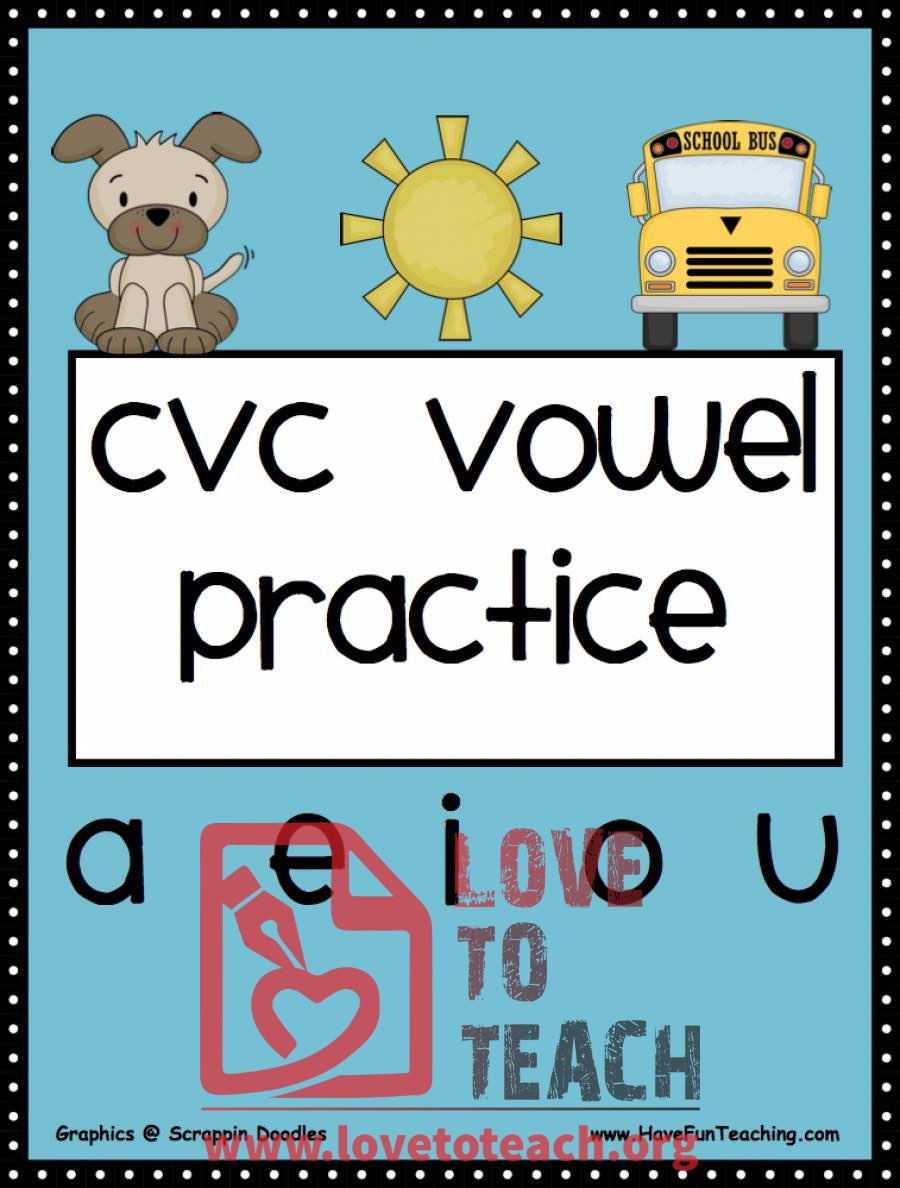 CVC Vowel Practice