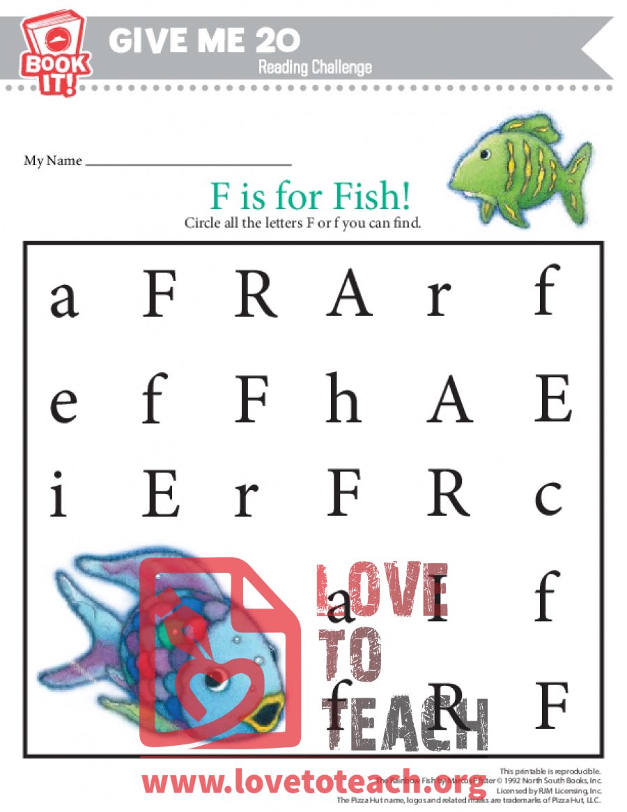 F is for Fish