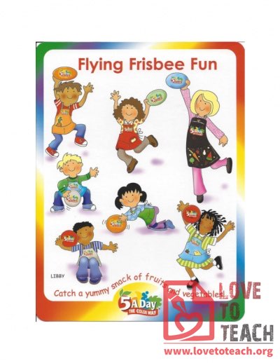 5 A Day - Flying Frisbee Fun