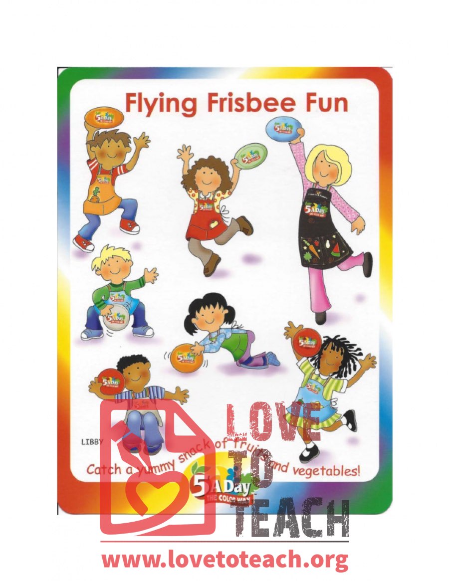 5 A Day - Flying Frisbee Fun