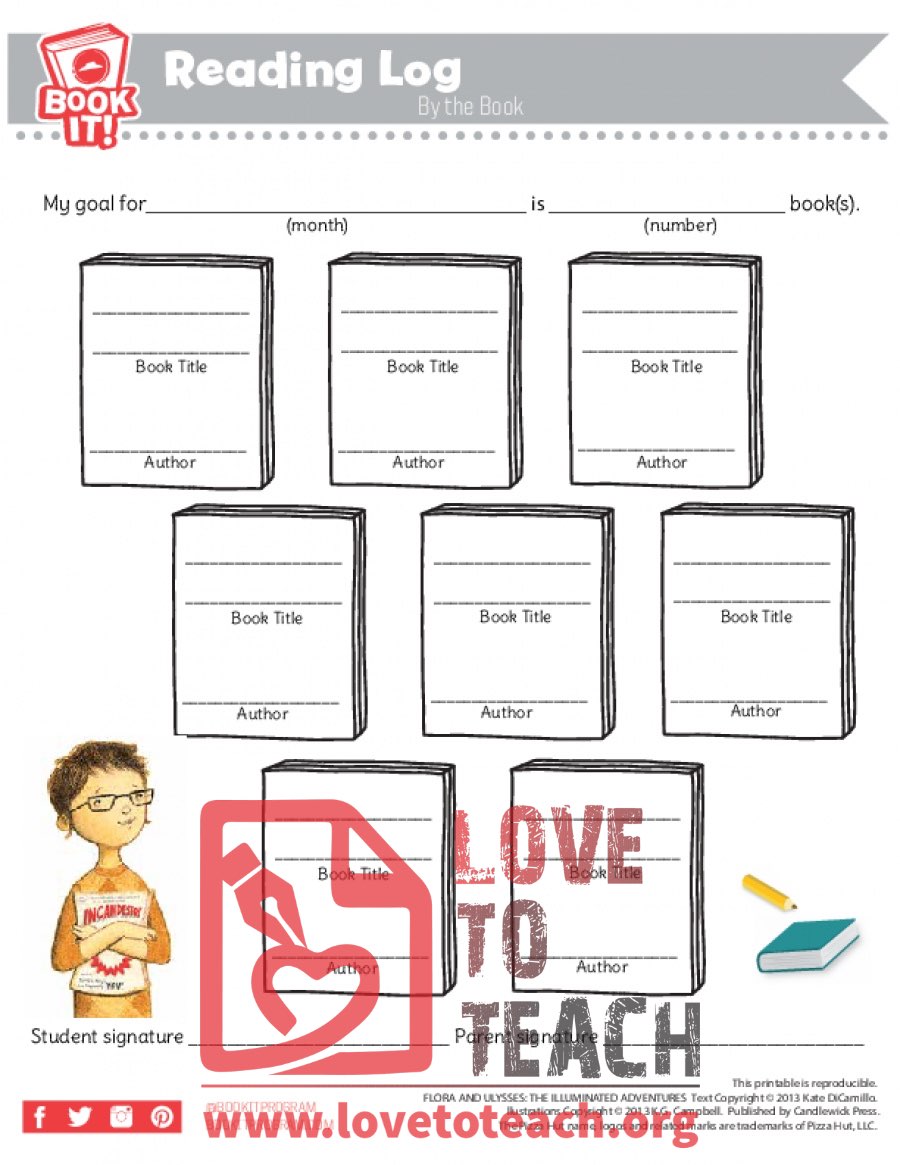 Flora and Ulysses Book Reading Log