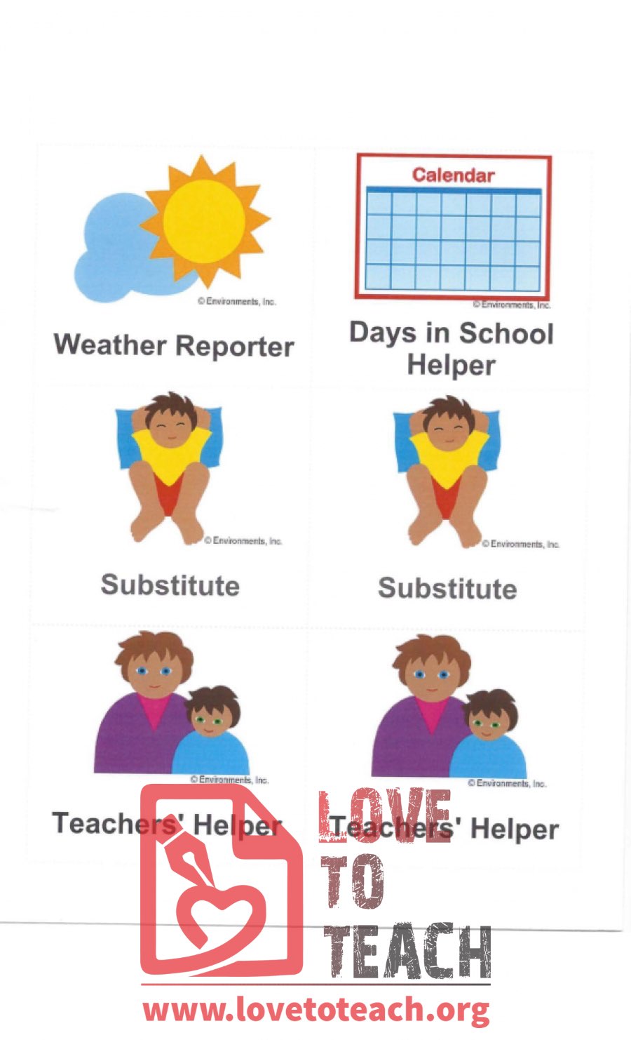 Classroom Roles