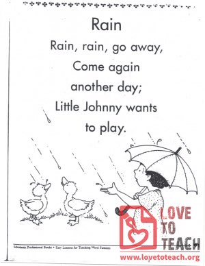 Rain Poem