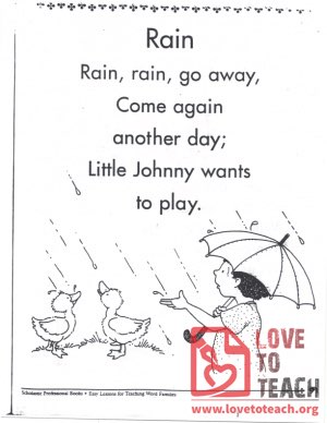 Rain Poem